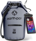 Earth Pak Waterproof Dry Bag with Zippered Pocket - Waterproof Dry Bag Backpack Keeps Gear Dry