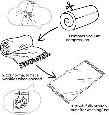 inhand Green Christmas Throw Blanket for Couch and Bed, Birthday Gifts for Women Teen Girl Friend Home Decor Knitted Twin Size Blanket, Outdoor Lightweight Farmhouse Warm Woven Decorative, 60"x80"