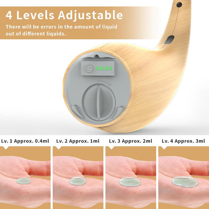 Automatic Liquid Soap Dispenser Touchless,400ML Hand & Dish Countertop Electric Dispenser with Sensor,4 Gear Adjustable Waterproof Battery Operated Kitchen Auto Soap Pump