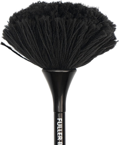 Fuller Brush Electronics Dusting Brush Set – for Laptop, Screen, Keyboard, TV, Phone, Vehicle Dash – Dual-Ended Duster with Microfiber and Goat Hair – Mini Bench Brush Duster with Polystatic Fibers