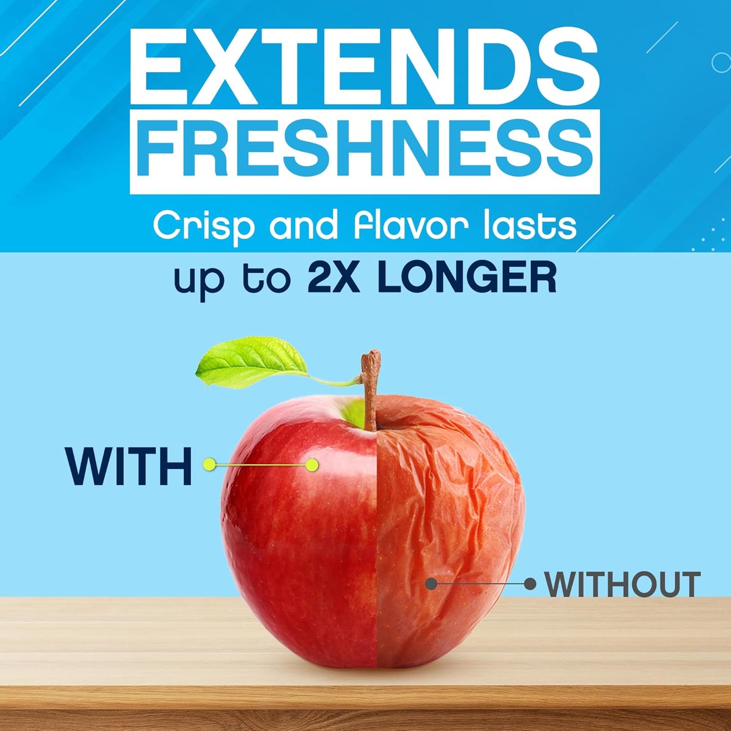 NonScents Refrigerator Deodorizer – Odor Eliminator for Fridge & Freezer – Outshines Baking Soda & Deodorizer with Activated Charcoal – Unscented & Long-Lasting, Freshen Refrigerator