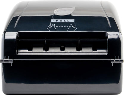 Winco TDAC-8K Commercial Wall Mount Paper Towel Dispenser, Auto-Cut 9" Sheets, Black