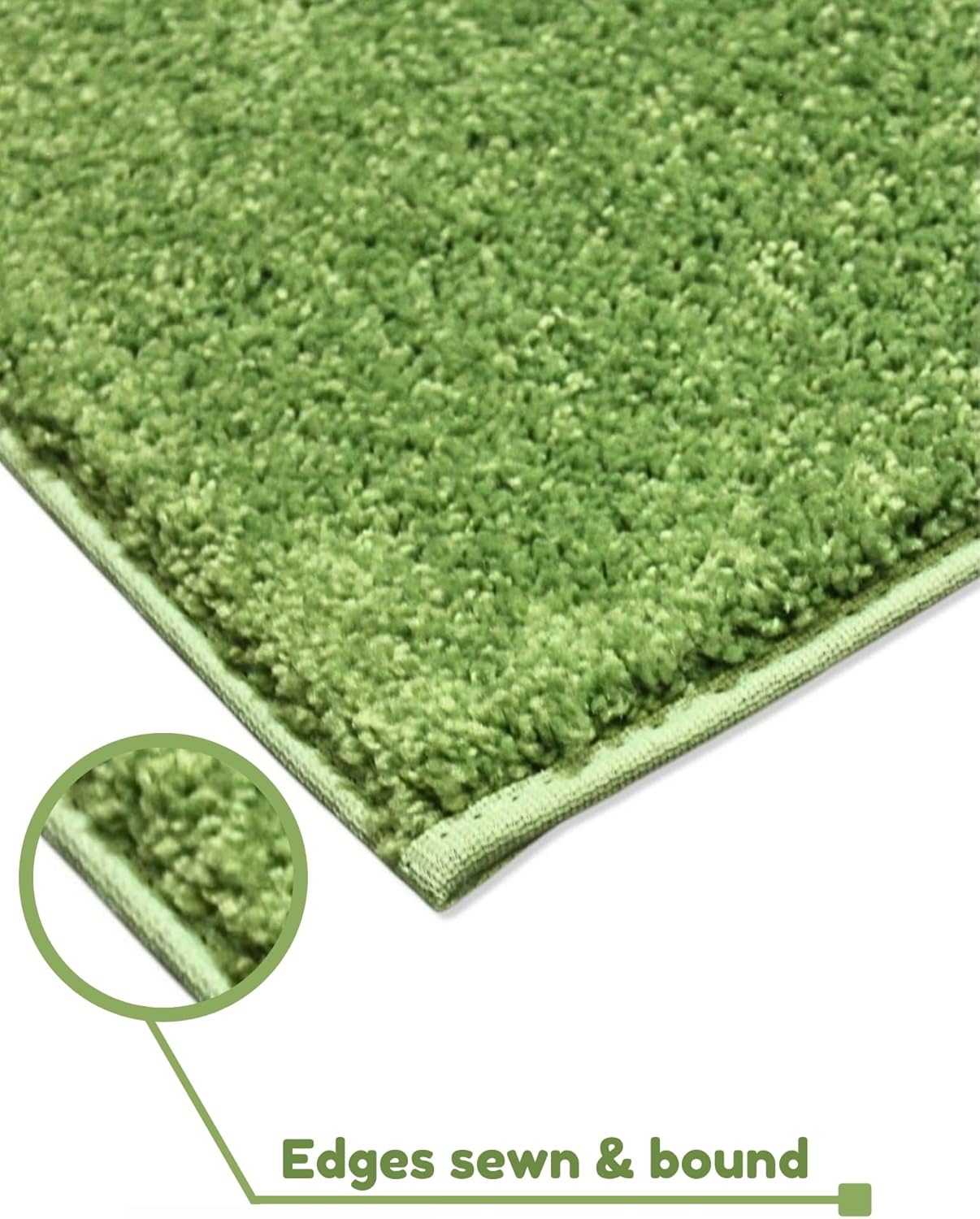 KOECKRITZ Soft and Colorful Kids Classroom Area Rugs (Passes Flammability Pill Test) Many Sizes and Bright Colors to Select from (4' x 6', Lime)