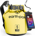 Earth Pak Waterproof Dry Bag - Roll Top Waterproof Backpack Sack Keeps Gear Dry for Kayak with Waterproof Phone Case