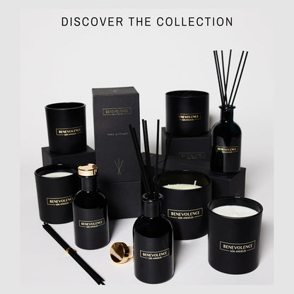 Benevolence LA 3 Wick Candle, Bergamot & Jasmine Large Scented Candle | Soy Candles | Gifts for Women and Men | Home Fragrance | Aromatherapy | Bathroom Freshener | 14.5 Oz, 45 Hour Burn