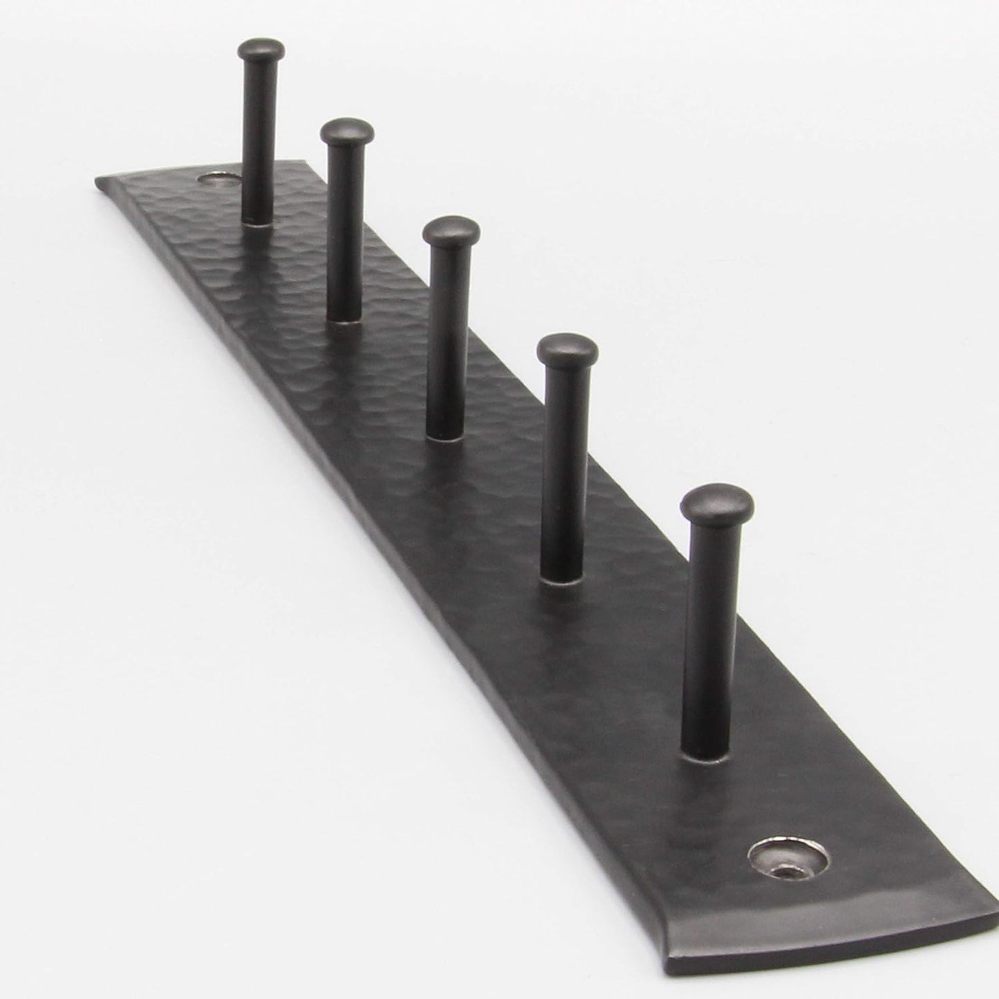 Rustic Wall Hooks for Hanging Accessories, Towel, Leash, Jewelry Hanger - Farmhouse-Style Homes - Vintage Iron Keys and Towels Rack - 10 x 1.2 x 1.2 Inch