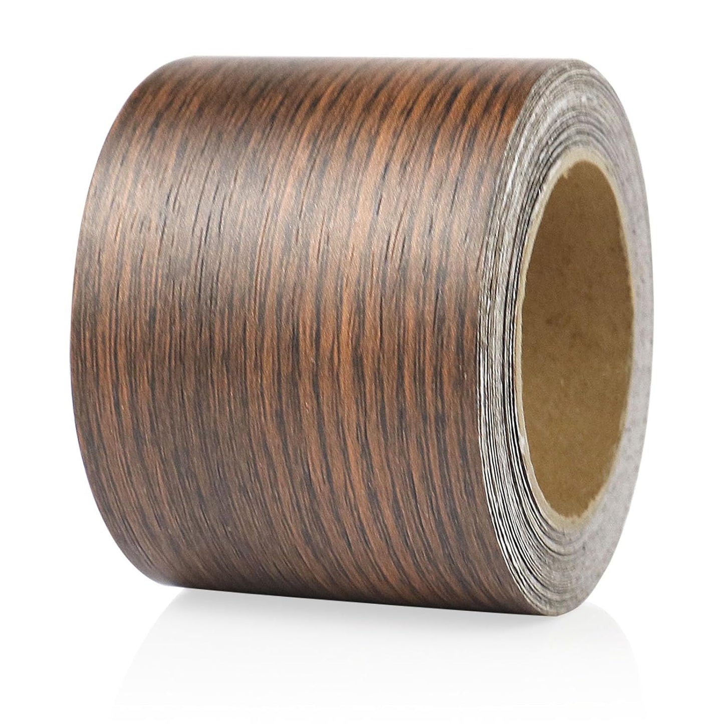 BOMEI PACK Wood Grain Repair Tape,Self Adhesive Repair Patch for Furniture, Floors, Cabinets, Windows, Doors, RV, Home Decor and DIY Projects (1, Walnut)