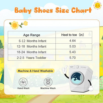JIASUQI Baby Shoes for Toddler Boys Girls Sneakers Slip on Walking Shoes for Babies