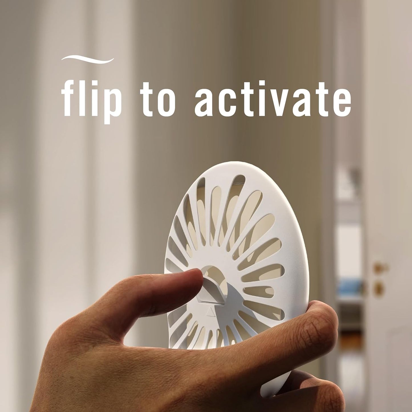 Febreze Bathroom Air Freshener, Odor-Fighting, Plug In Alternative, Air Fresheners for Home and Bathroom and Kitchen, Closet Air Fresheners, Ocean Scent, 4 Count - (Packaging May Vary)