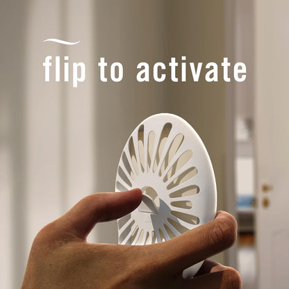 Febreze Bathroom Air Freshener, Odor-Fighting, Plug In Alternative, Air Fresheners for Home and Bathroom and Kitchen, Closet Air Fresheners, Linen & Sky Scent, 2 Count