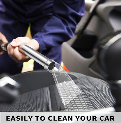 Shop Vac Extractor Attachments with 2-1/2" & 1-7/8" & 1-1/4" Three Adapters Auto Detailing Vacuum Head Extraction Wet Dry Vacuum Vac Extractor Attachment for Upholstery Carpet Car Detailing