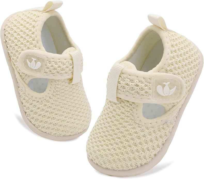 FEETCITY Barefoot Baby Shoes Girls Boys Walking Shoes Infant Sneakers Lightweight Flexible Newborn Dress School Shoe