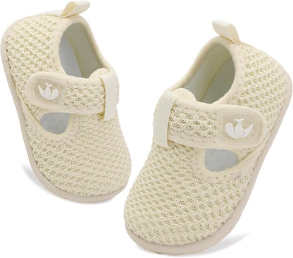 FEETCITY Barefoot Baby Shoes Girls Boys Walking Shoes Infant Sneakers Lightweight Flexible Newborn Dress School Shoe