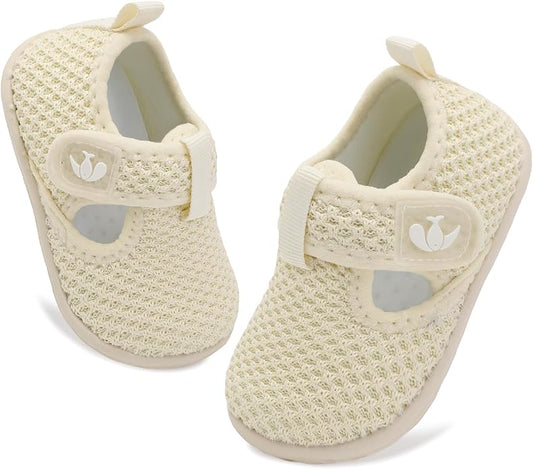 FEETCITY Barefoot Baby Shoes Girls Boys Walking Shoes Infant Sneakers Lightweight Flexible Newborn Dress School Shoe