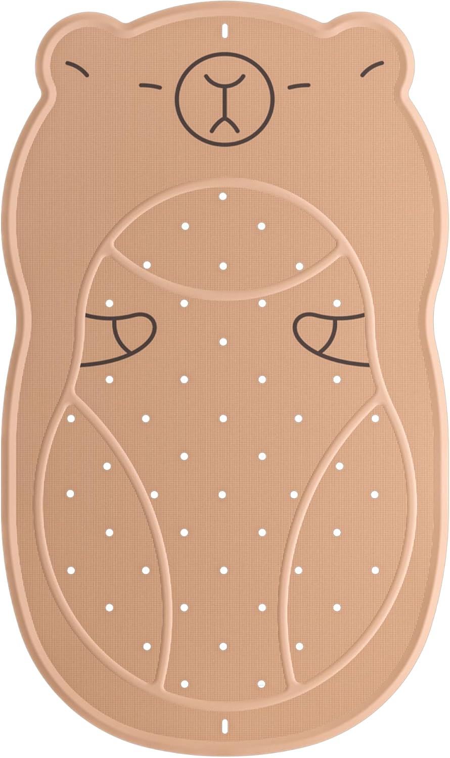 UNEEDE Kids Bathtub Mat Non Slip Shower Mat for Toddlers, Washable Anti Slip Tub Surface, Soft Rubber Mat for Bathtub Shower, Waterproof Bathtub Essentials for Children