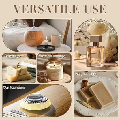 Hotel Diffuser Oils, Hotel Collection Diffuser Oil, Luxury Essential Oil Set for Diffuser, Soap & Candle Making Scents - My Way, Dream On, Cabana, 24k Magic, Black Velvet, Sweetest Taboo