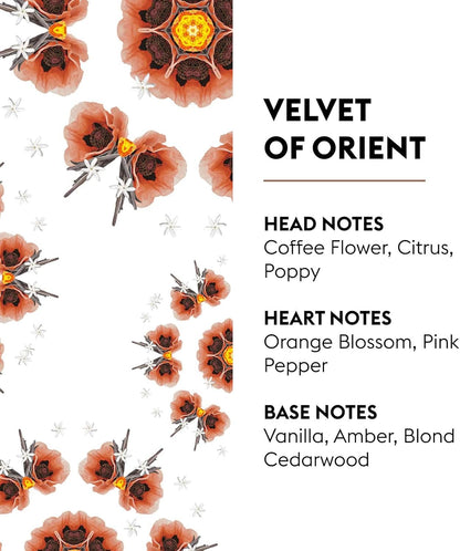 MAISON BERGER Velvet of Orient Refill – 1L Lampe Berger Fragrance Oil for Diffuser – Home Air Freshener – Exotic Oriental Scent with Coffee Flower, Vanilla & Amber