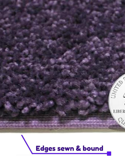 KOECKRITZ Soft and Colorful Kids Classroom Area Rugs (Passes Flammability Pill Test) Many Sizes and Bright Colors to Select from (12' x 15', Eggplant)