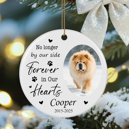 Custom Dog Memorial Gifts, Personalized Pet Memorial Ornament, Customized Christmas Ornaments 2025, Sympathy Keepsake Gift for Loss of Loved One, Dog Lover Gifts