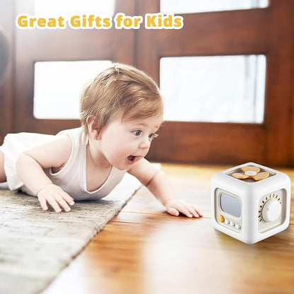 Busy Cube Toys for 1 Year Old Boy, Montessori Toys for 1+ Year Old, Travel Sensory Toys for Toddlers 1-3, Learning Fine Motor Skills| 1st Birthday Gifts Boy 12 Months +