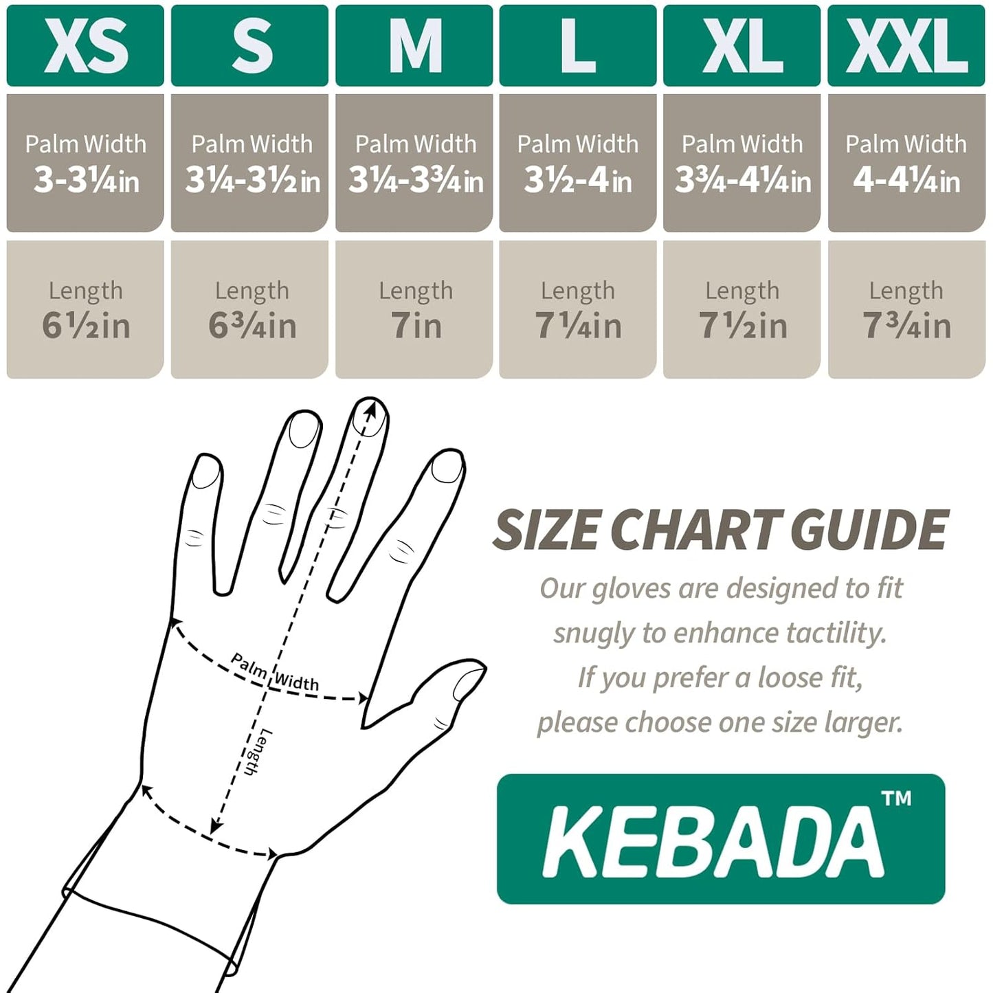 Kebada W1 Work Gloves for Men and Women, PU Coated Safety Gloves with Grip, Touchscreen, Ideal for Warehouse Package Handling, Construction, Gardening, Green X-Large