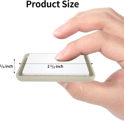 Furniture Sliders 20 pcs-2 1/2” Square Furniture Sliders for Carpet Furniture Pads Hardwoods Floors, Heavy Duty Furniture Movers Sliders Reusable Furniture Moving Pads Floor Protectors for Carpet