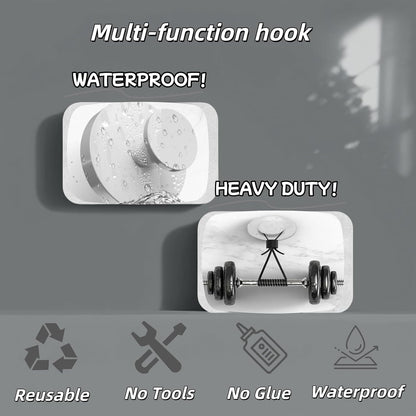 2025 Upgraded Stainless Steel Heavy Duty Suction Cup Hooks For Shower Bathroom Accessories Removable Hook For Glass Window Door Wall Hooks For Hanging Towels Robes Wreaths (Pack Of 5, White)