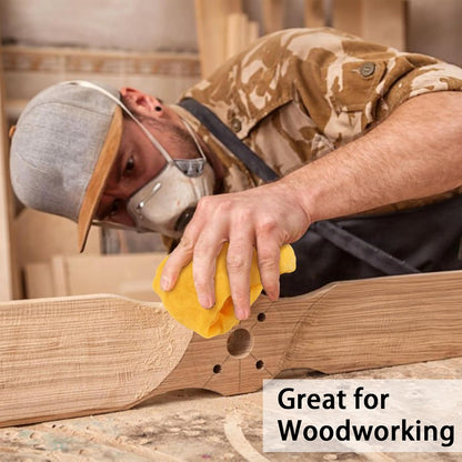 8 Pack Tack Cloths, Tack Rags for Woodworking, 17.7 x 35.4 in Tac Cloth Dust Stain Rags for Automotive Painting, Sanding, Cleaning, Dusting, Staining