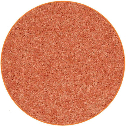 KOECKRITZ Soft and Colorful Kids Classroom Area Rugs (Passes Flammability Pill Test) Many Sizes and Bright Colors to Select from (6' Round, Tangerine)