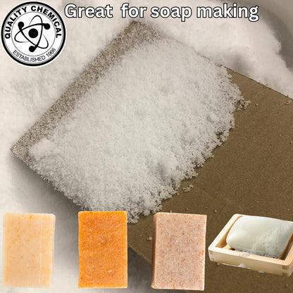 Quality Chemical Sodium Hydroxide (Caustic Soda Beads) - 40 lb Pail (Pack of 1)