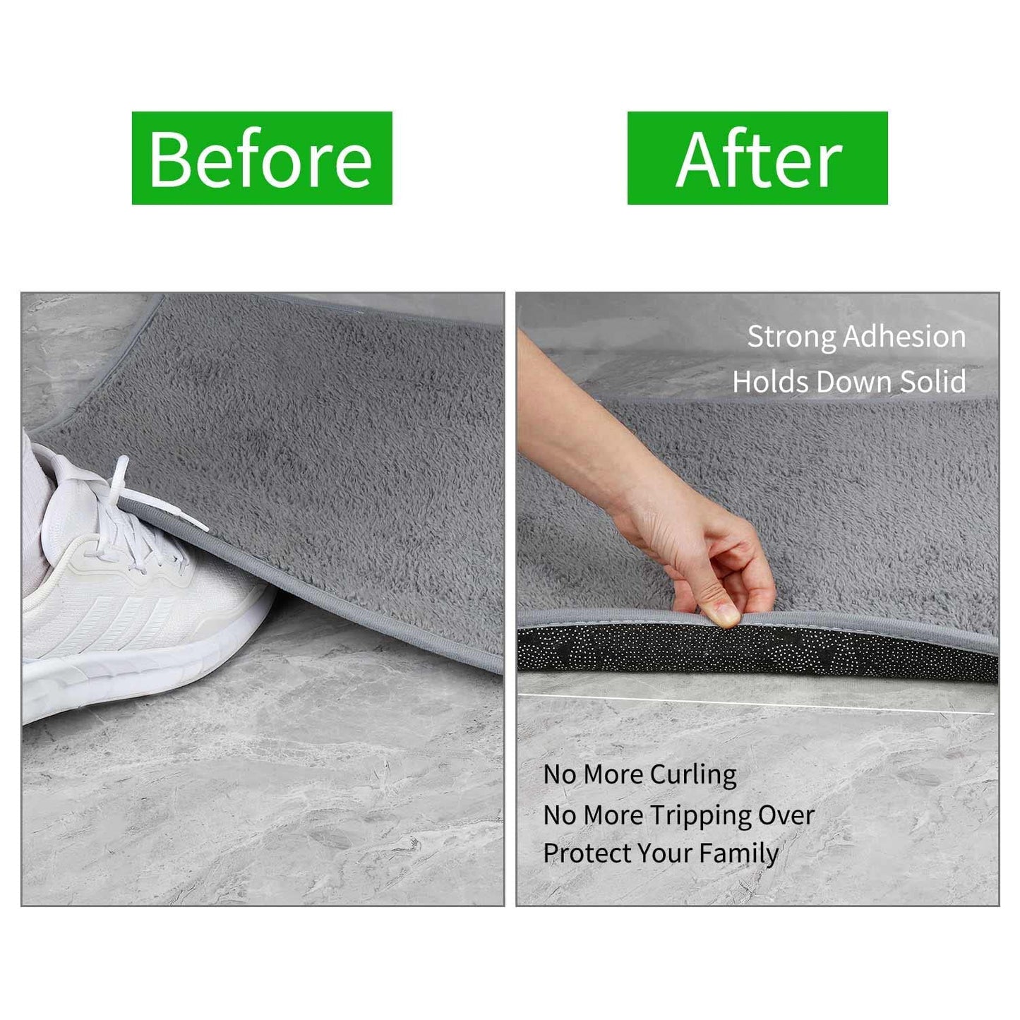 Double Sided Tape Heavy Duty, 2" x 66FT(20m), Universal High Tack Strong Wall Adhesive with Fiberglass Mesh, Super Sticky Resistente Clear Tape, Easy Use Mounting Tape for Home Office School