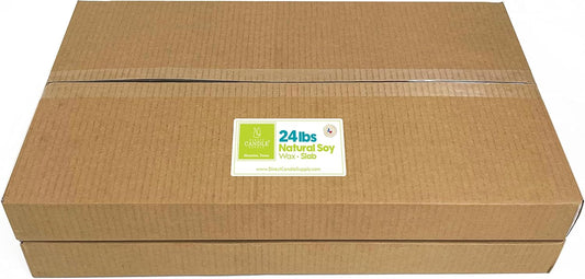24lb Soy Wax Blend for Candle Making, Natural Candle Making Supplies, Paraffin Free, Creamy for High Load Fragrance, Candle Blend for Container Candles, Tealights and Wax Melts