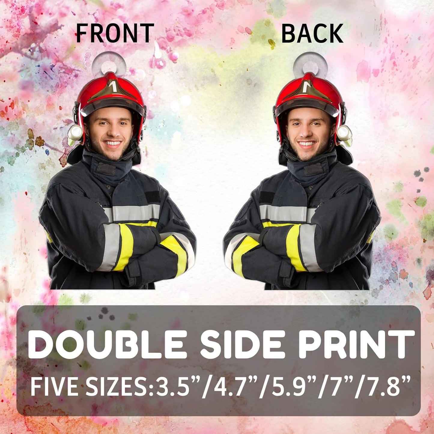 Personalized Christmas Ornaments,Acrylic Photo Ornament Using My Own Photos,Make Your Own Christmas Ornaments,Hanging Custom Xmas Tree Ornament,Customized Picture Pendant for Family