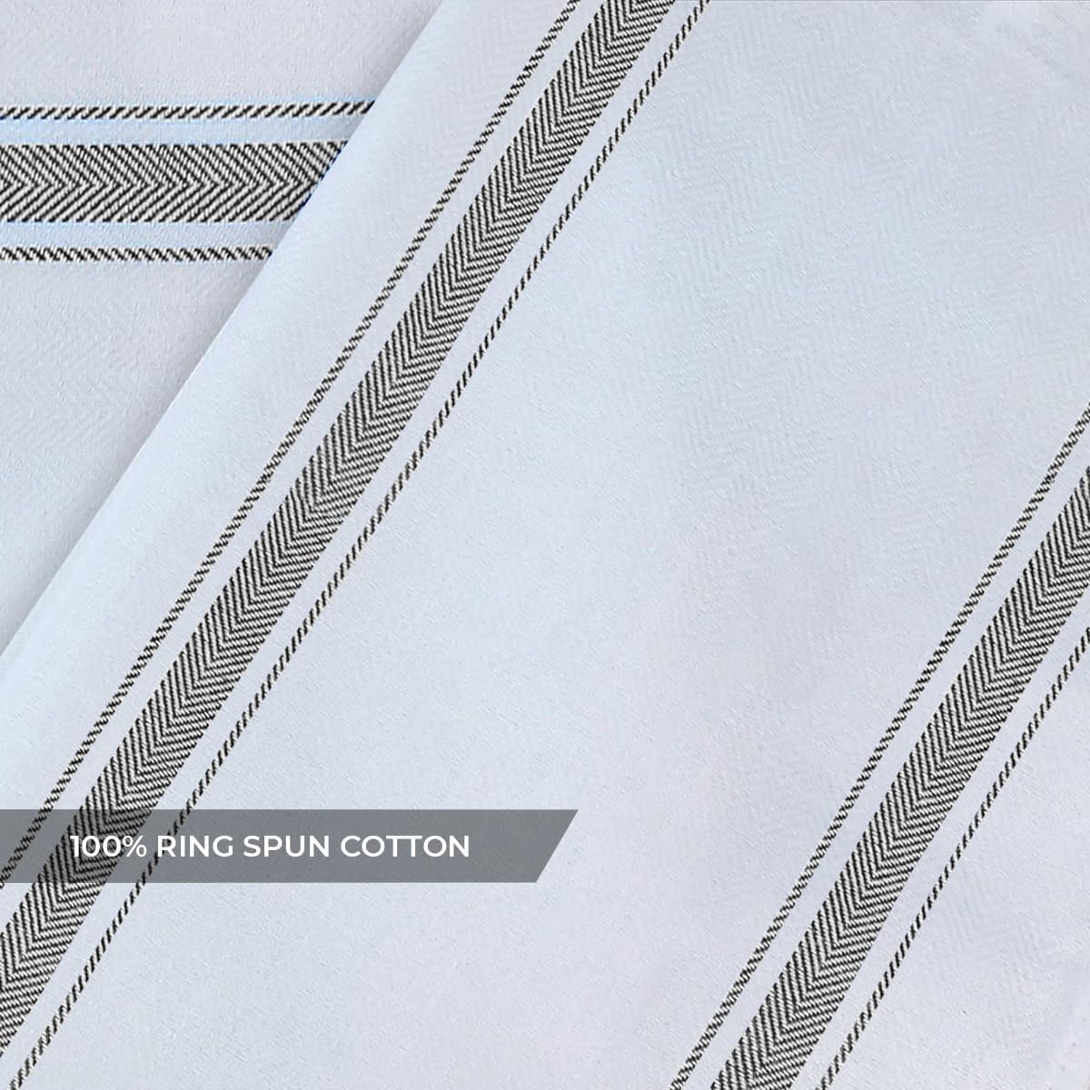 Dish Towels Set (Value Pack of 30) Size 15x25 Inch, 100% Cotton Soft & Absorbent Linen Kitchen Towels, Tea Towels, Reusable Cleaning Cloths for Household Cleaning (Grey)