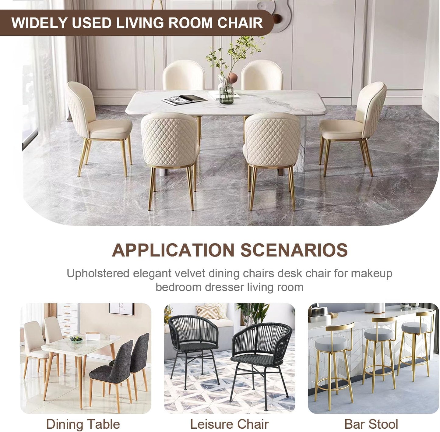 20 Pcs Chair Leg Floor Protectors for Hardwood Floors, Clear Rubber Furniture Sliders with Felt, Silicone Furniture Leg Caps Covers (Fit Square Diameter:1.5" to 1.75")