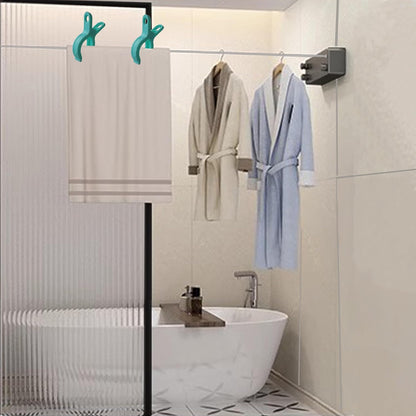 Plastic Clothes Pins Spring Clips Heavy Duty Laundry Clothespins Beach Towel Clips Clothes Pins Air-Drying Clothing Pin ，Set of 8 (Green)