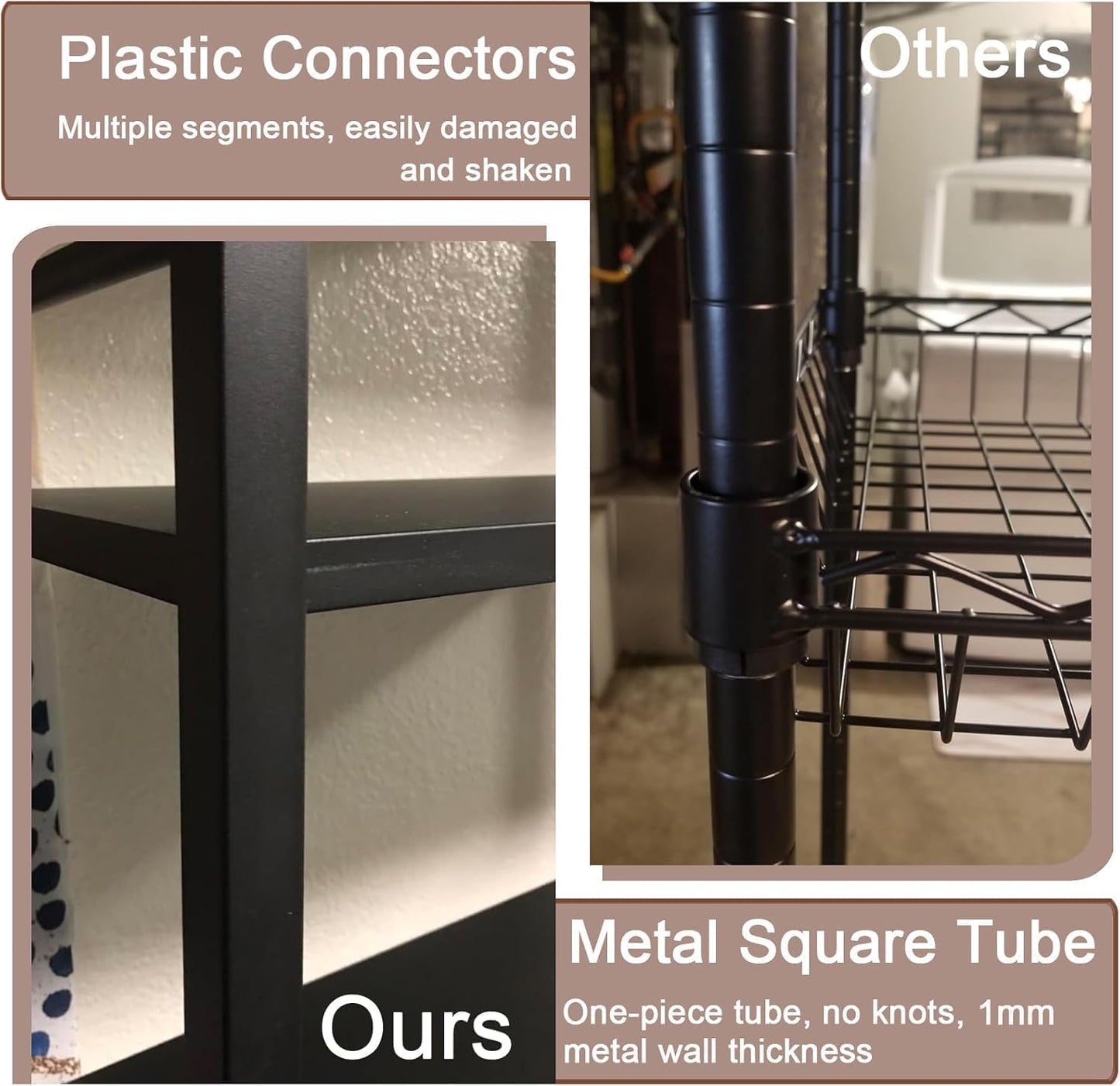 Dryer Storage Shelf and Heavy Duty Over the Washer– All-Steel Laundry Room Organizer with Clothes Drying Rod, Space-Saving Shelf for Front-Load Washers and Dryers, 29.92"L x 23.65"D x 70.8"H