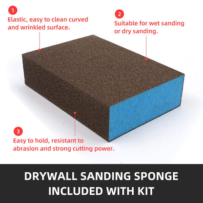 Spackle Wall Repair Kit,Drywall Repair kit,Wall Mending Agent Putty with Scraper,Plaster Wall Repair Paste for Wall Crack/Nail Hole/Graffiti,Wall Surface
