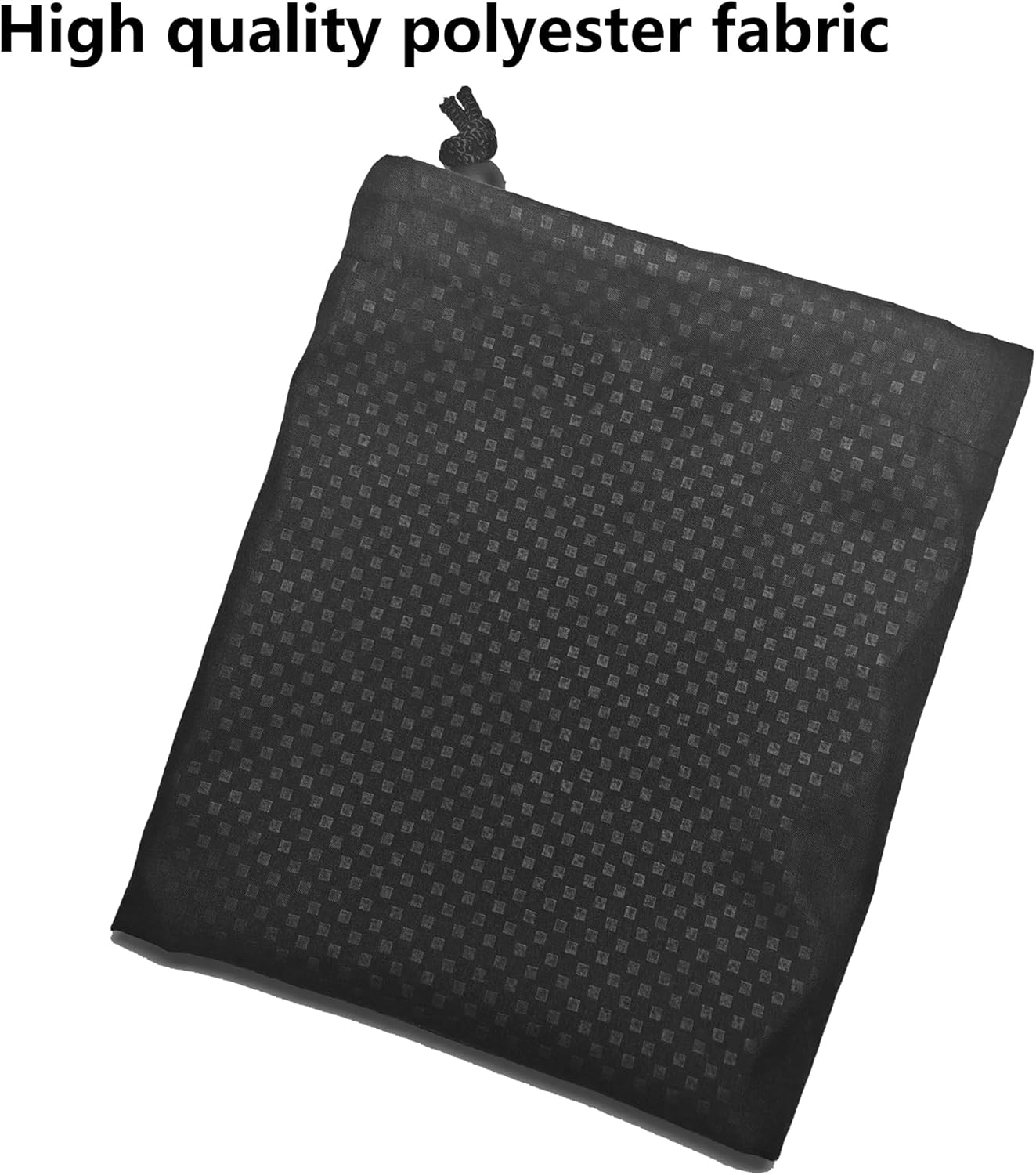 ZPECC Travel Laundry Bag 12 Pack,Bulk Extra Large Heavy Duty Bags, Durable Dirty Clothes Organizer With Drawstring, Fit a Basket or Hamper (40" X 30",Black)