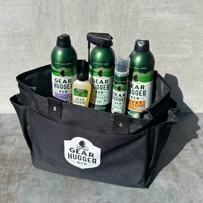 Gear Hugger Go-Bag - Lubricant, Degreaser, Dry Bike Lubricant & Rust Remover - Eco-Friendly, Garage Door Lubricant, Heavy Duty Oven Cleaner & Rust Protection - Plant-Based, No Petroleum, No PTFE
