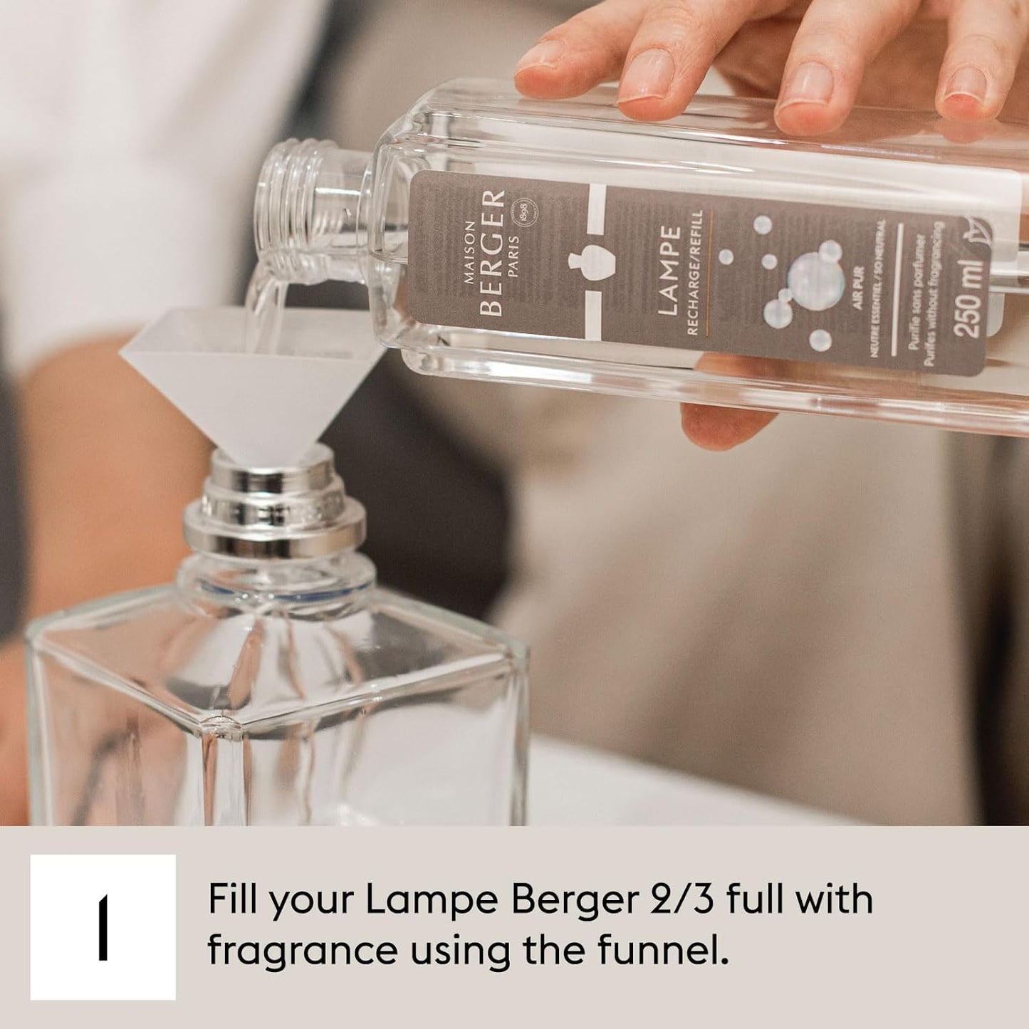 Maison Berger - Sparkling Zest - Lampe Berger Fragrance Refill for Home Fragrance Oil Diffuser - Air Freshener - 33.8 Fluid Ounces - 1 Liter