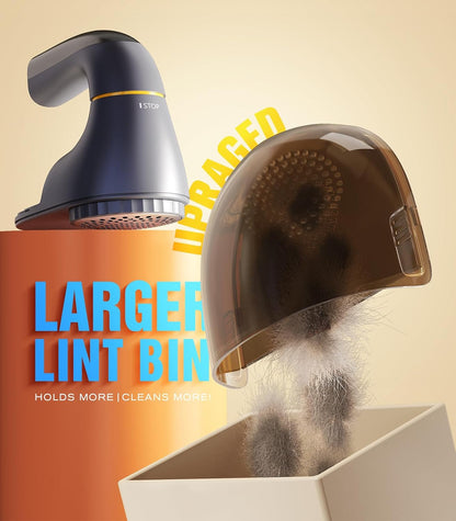 POPCHOSE Fabric Shaver, Lint Remover for Clothes, Lint Shaver with 6-Leaf Blades, 2 Speed Sweater Shavers to Remove Pilling for Clothing, Couch, Furniture, Fuzz, USB Rechargeble, Gray…