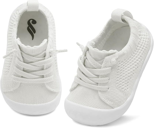 JIASUQI Baby Shoes for Toddler Boys Girls Sneakers Slip on Walking Shoes for Babies