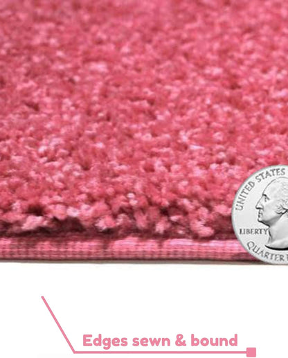 KOECKRITZ Soft and Colorful Kids Classroom Area Rugs (Passes Flammability Pill Test) Many Sizes and Bright Colors to Select from (8' Round, Glamour)