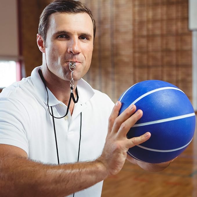 Fya Stainless Steel Whistle with Lanyard, Very Loud Sports Whistle, Perfect for Referees, Coaches, Polices, Emergency, Outdoor Sports,