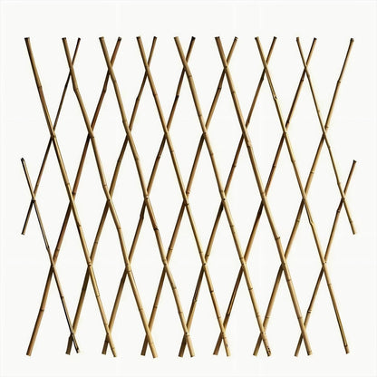 Expandable Bamboo Trellis Fence - 48x72 Inch, Climbing Plants, Eco-Friendly, Easy Installation,Lattice Fence