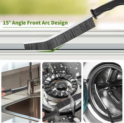 Crevice Cleaning Brush,10 Pcs Cleaning Supplies Cleaning Brush Tools,Hard Bristle Crevice Brush for Household Use Bathroom Tiles Kitchen Practical and Durable