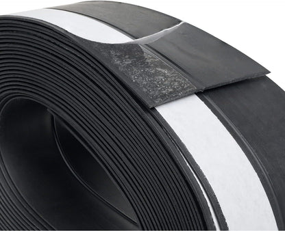 Black Weather Stripping for Window Doors Self Adhesive Weatherstrips 16 Feet Door Sweep – Wind, Dust, Draft & Insect Proof – Insulation - Rubber Door Strips to Seal Door