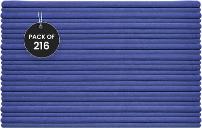 Shop Towels (Blue, 216) - Bulk Cleaning Towel in a Bag, Mechanic Cotton Wipes for Car Maintenance, Auto Mechanics & Garage, Wipe Grease & Oil, Machine Wash & Reusable