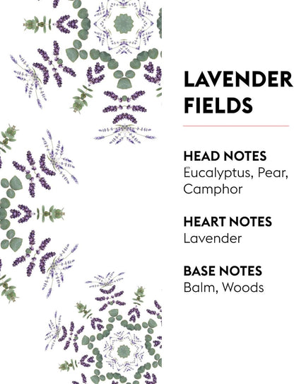 MAISON BERGER - Lavender Fields - Lampe Berger Fragrance Refill for Home Fragrance Oil Diffuser - Air Freshener - 33.8 Fluid Ounces - 1 Liter